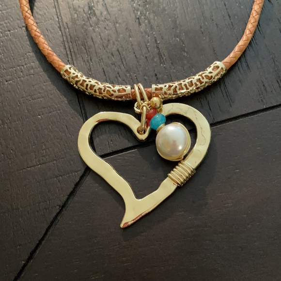 Leather necklace - Picture 3 of 4